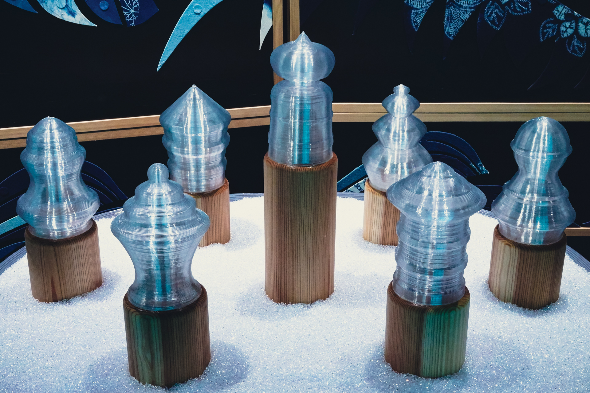 関西パビリオン徳島県ゾーンサステナブルオブジェの展示について